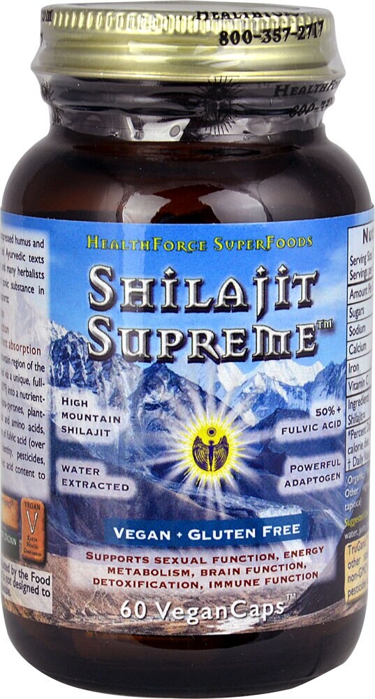 HealthForce Superfoods Shilajit Supreme™, 60 Vegan Capsules - Kroger