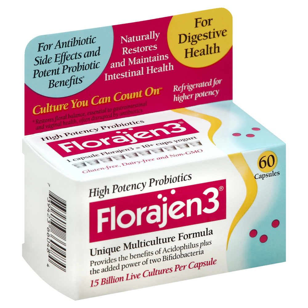 American Lifeline Florajen 3 Bifidoblend Oral Medication, 60 ct