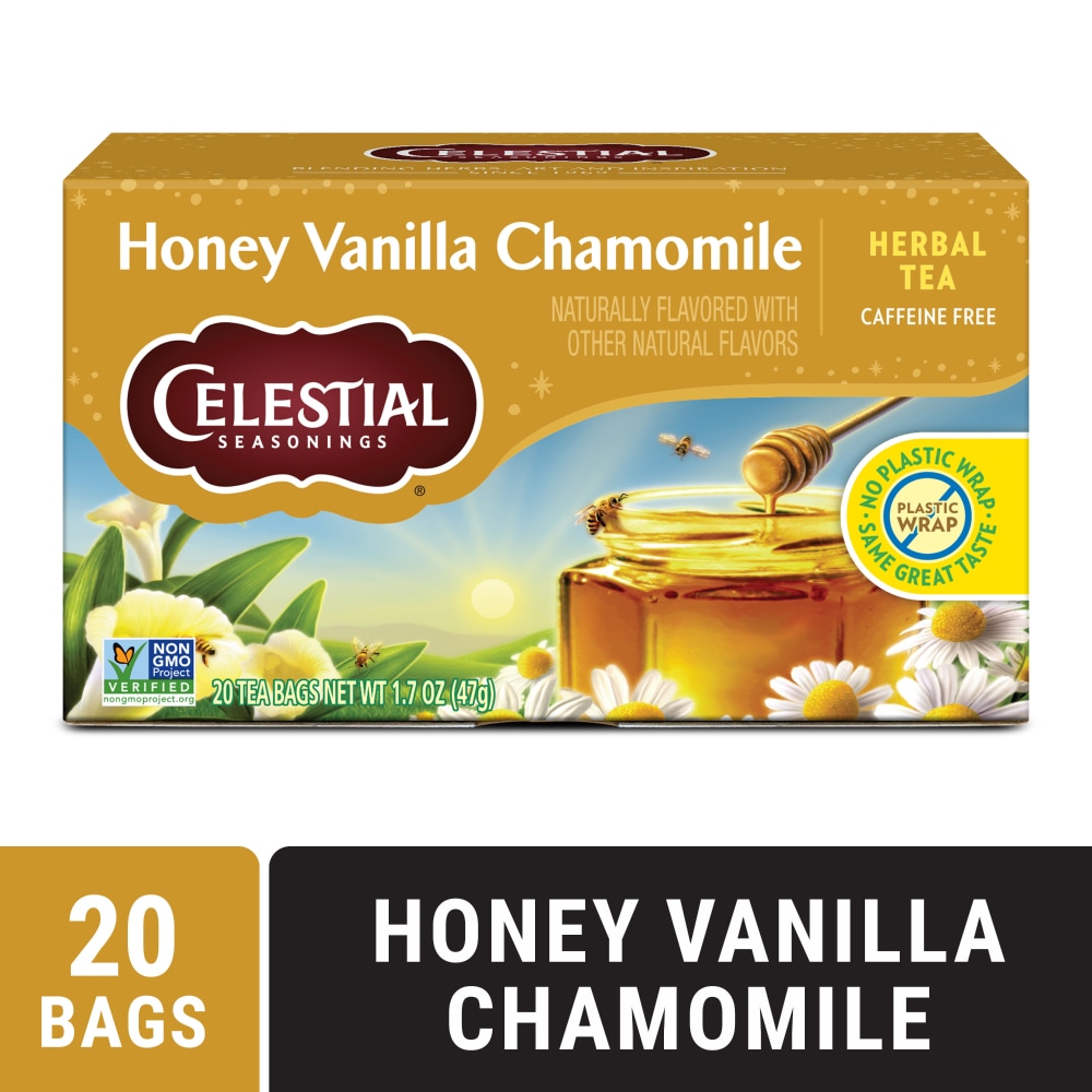 Celestial Seasonings Caffeine Free Honey Vanilla Chamomile Herbal