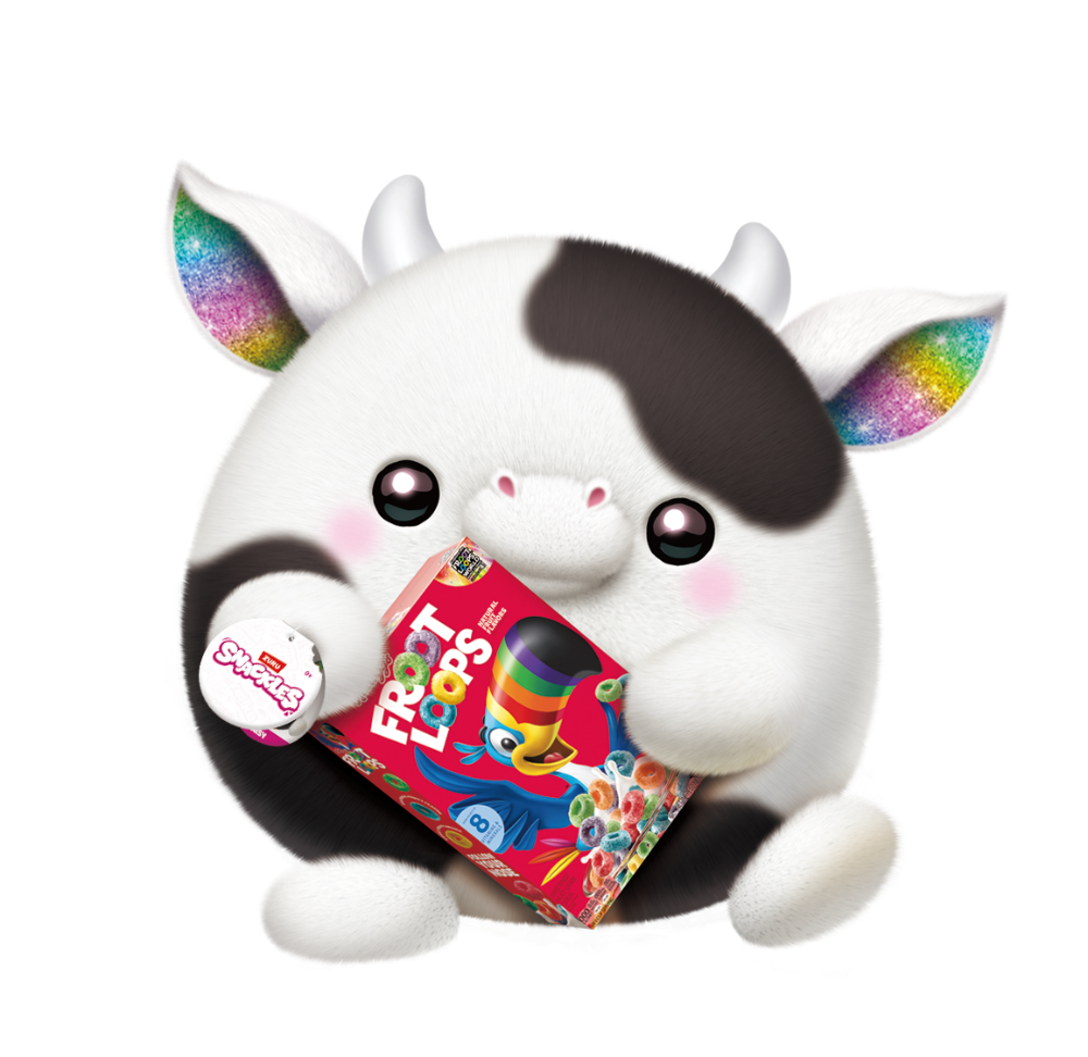 Zuru Snackles Series 1 Plush Cow & Fruit Loops®, 1 ct - Fred Meyer