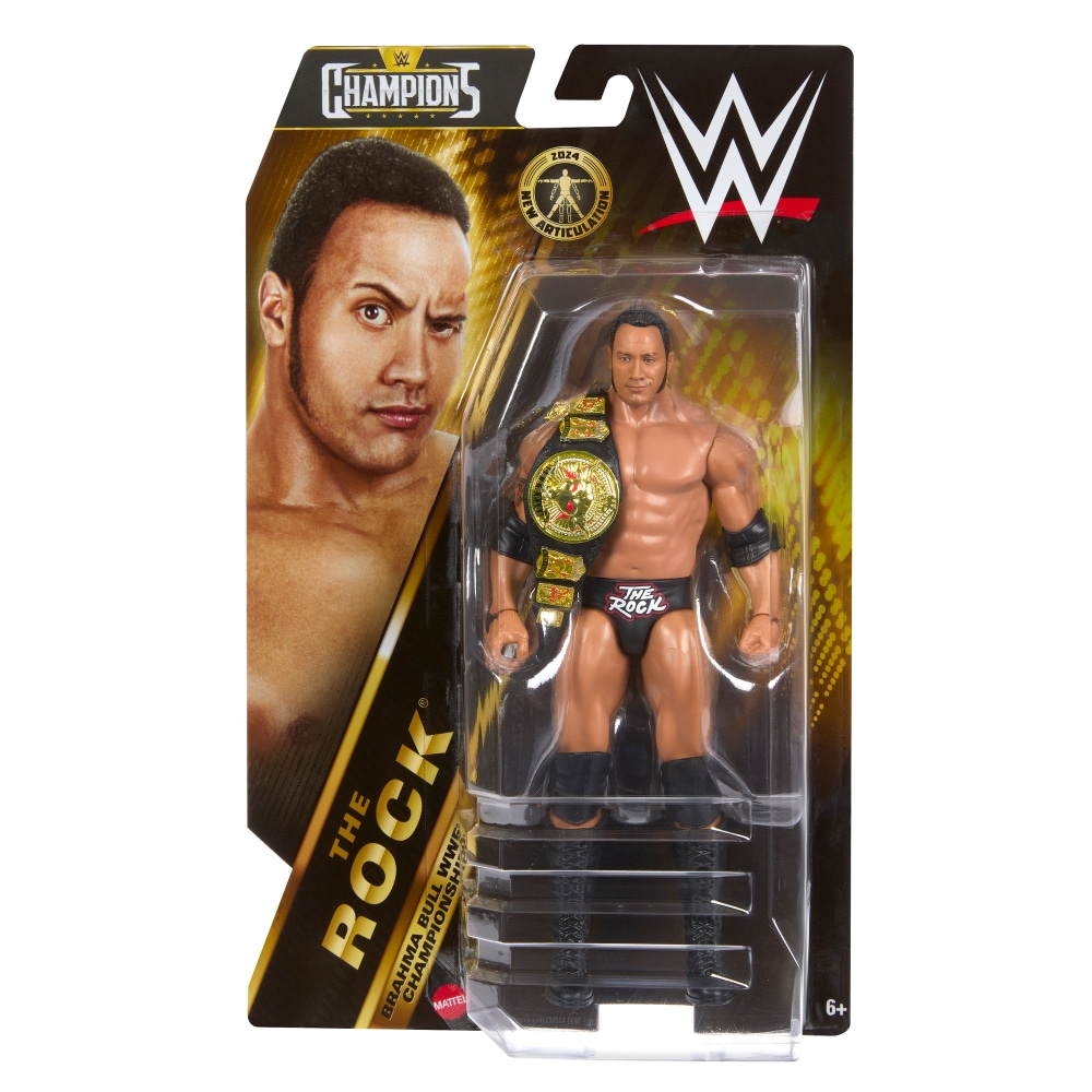 Mattel® WWE Champions The Rock Action Figure, 1 ct - Fred Meyer