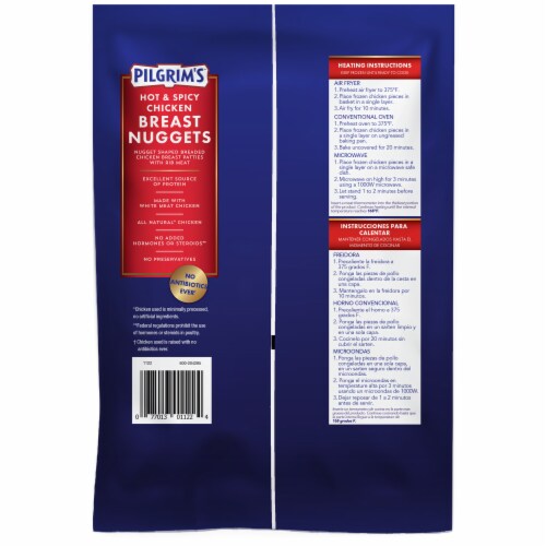 Pilgrim's® Hot & Spicy Chicken Breast Nuggets, 24 oz - Jay C Food