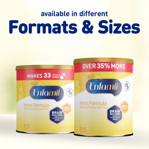 Enfamil Milk-based Powder with Iron Baby Formula, 21.1 oz - Kroger