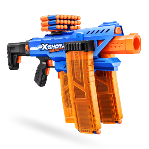 Zuru X-Shot Insanity™ Motorized Clip Mania™ Blaster, 1 ct - Fred Meyer