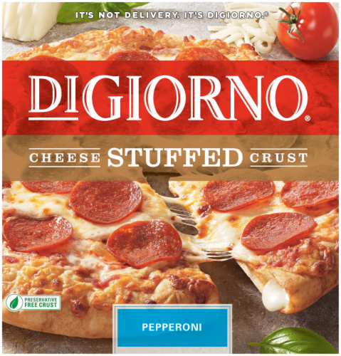 DIGIORNO Cheese Stuffed Crust Pepperoni Pizza, 26.4 Oz - QFC
