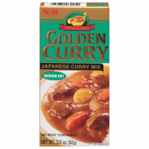 S&B® Golden Curry® Medium Hot Sauce Mix, 3.2 oz - King Soopers