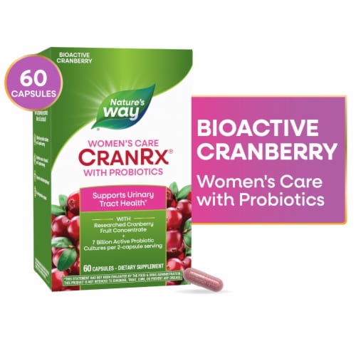 Nature's Way Women's Care CranRx with Probiotics Vitamin C