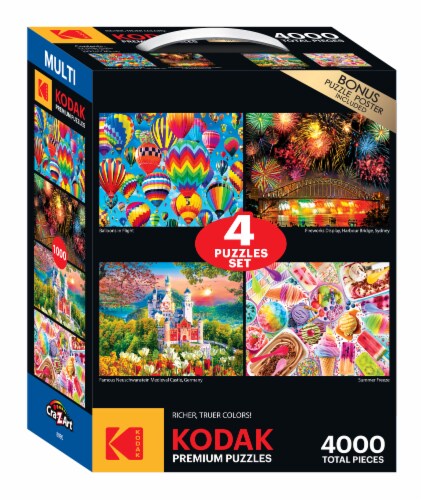 CRA-Z-ART Kodak Puzzle Multipack, 1000 pc - Fred Meyer