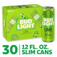 Bud Light Lime American Lager Beer, 30 cans / 12 fl. oz - Kroger