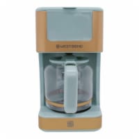 West Bend Timeless 12 Cup Coffee Maker - Blue/Gold, 1 ct - Pay