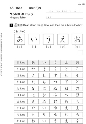 入門レベル：学習法と教材について ｜ 公文式日本語プログラム