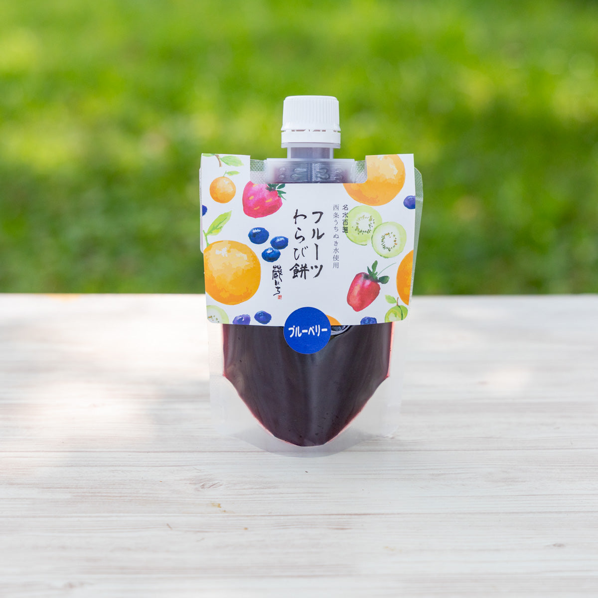 フルーツわらび餅 ブルーベリー – おおさかや蔵はち