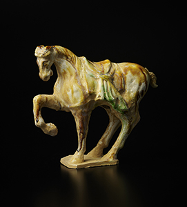 石黒宗麿 仿唐三彩馬 | しぶや黒田陶苑