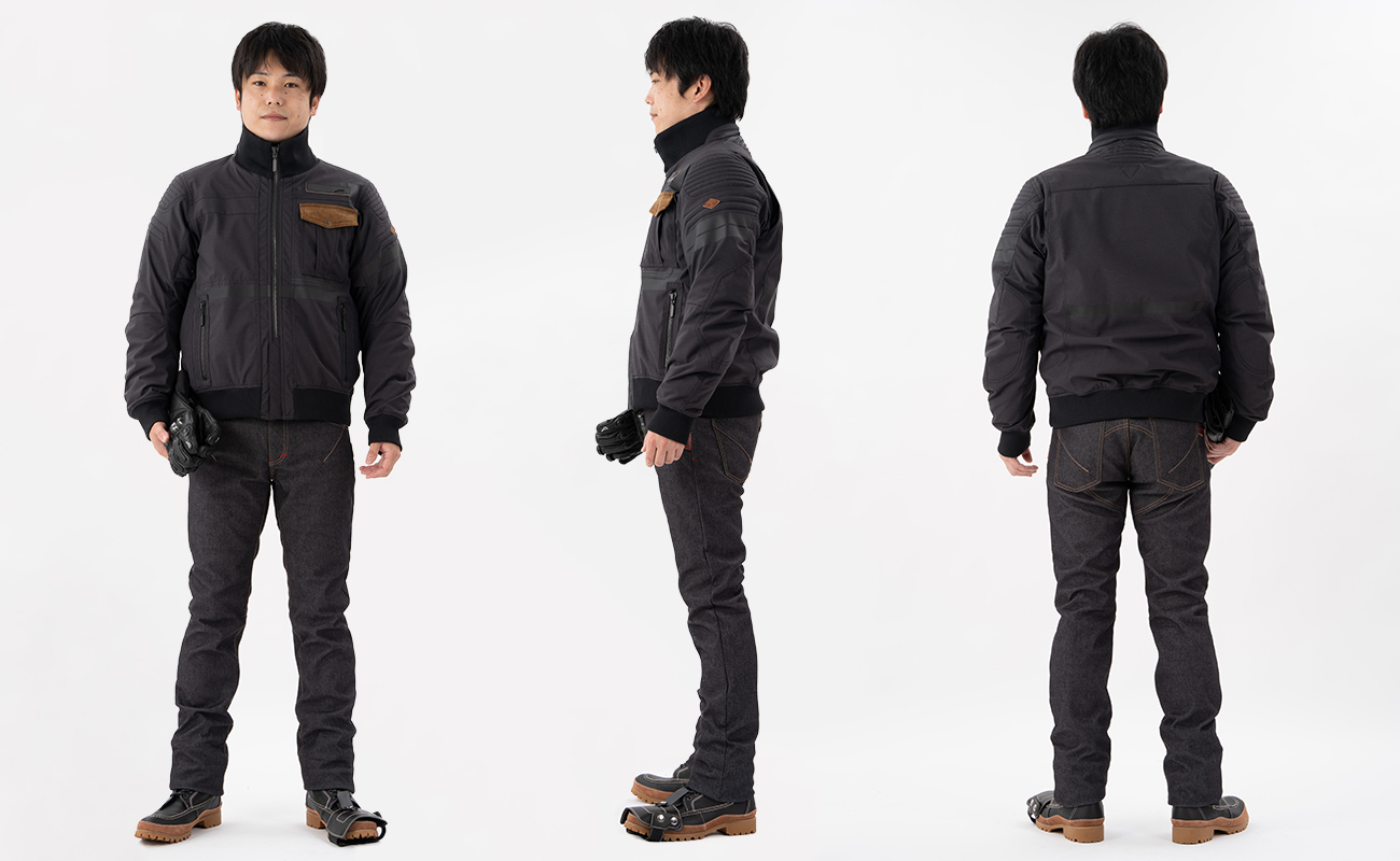 K-2853 ウインターアーカナリブブルゾン クシタニ｜KUSHITANI JAPAN