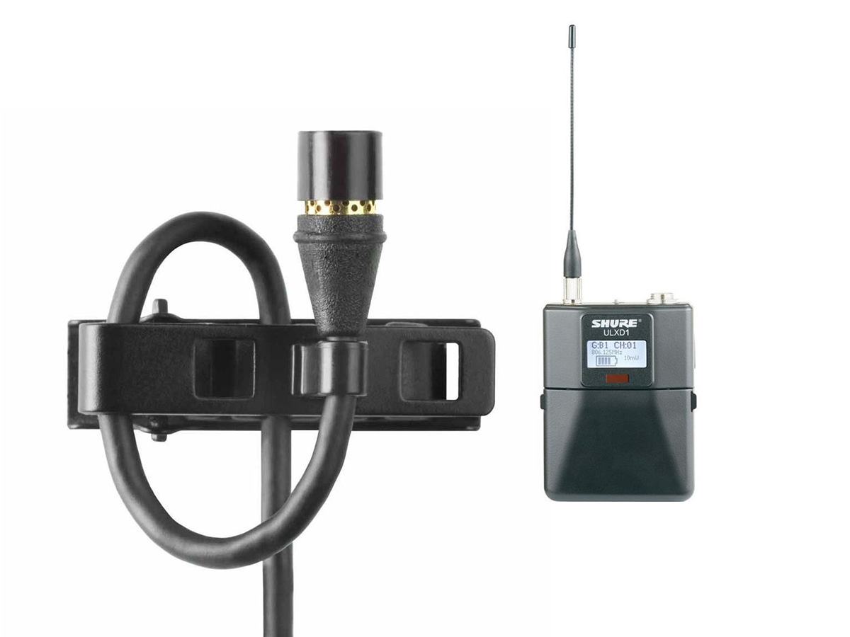 SHUREワイヤレスピンマイクセット レンタル - 東京 大阪 名古屋 全国