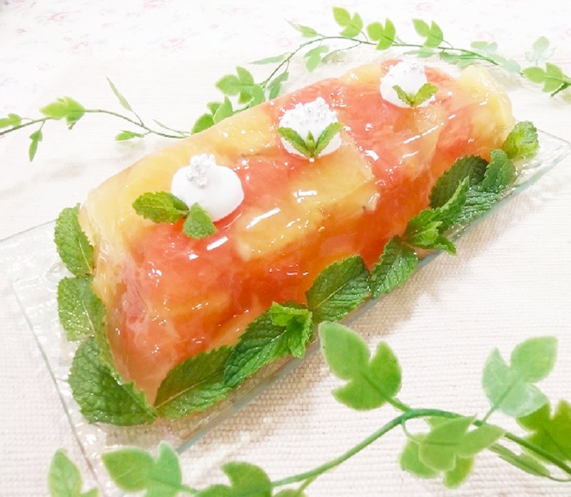 グレープフルーツのゼリーテリーヌ | 共立食品株式会社