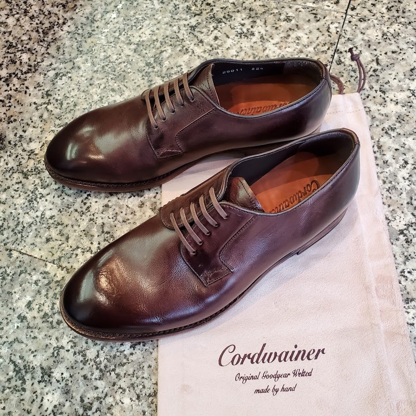 Cordwainer 20011 プレーントゥ ダークブラウン