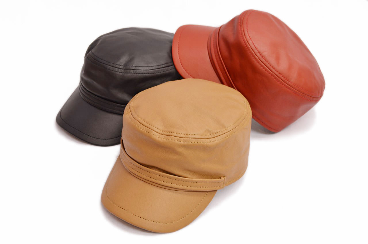 KASZKIET カシケット シープレザー 耳あて付き ドゴール ワーク