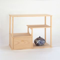 お問合せ】袋棚（志野棚） 利休好写 幸斎作《総合》