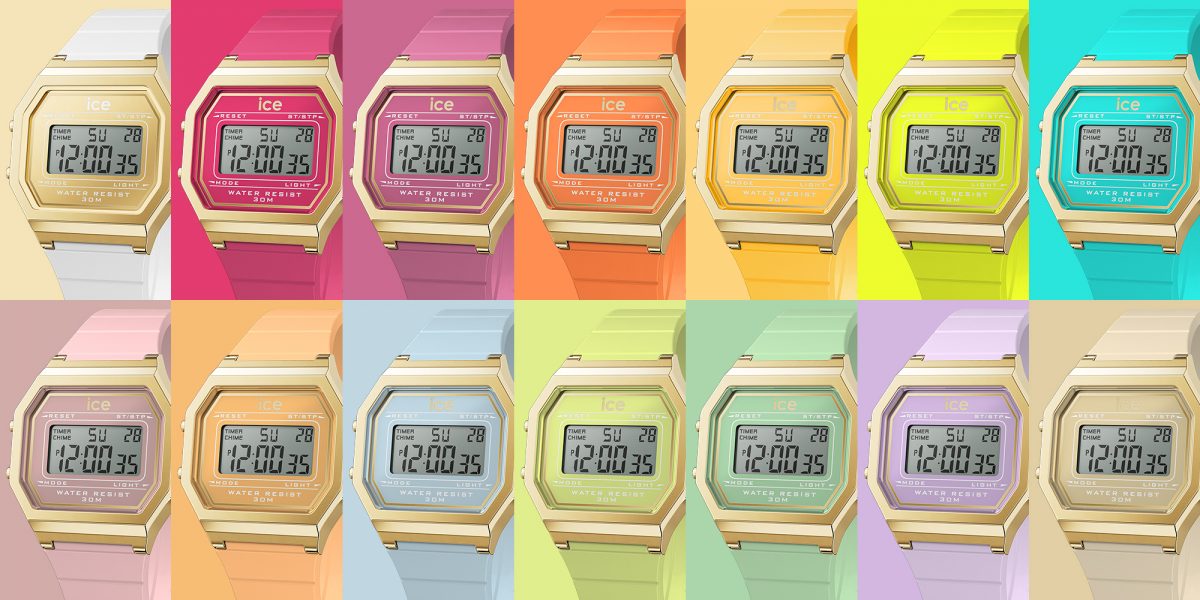 アイスウォッチ デジタルモデル第2弾「アイス デジットレトロ」圧倒的