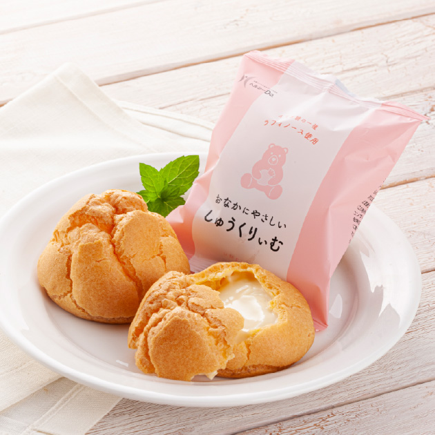 おなかにやさしいしゅうくりぃむ｜商品一覧｜シュークリームの梅屋