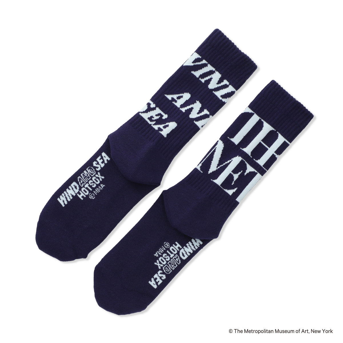 WIND AND SEAコラボ】Logo Socks
