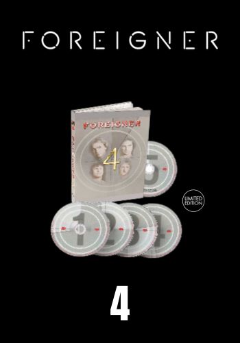Foreigner - 4 [4CD Bluray] Deluxe Edition Audio Box Set – Hot Tracks