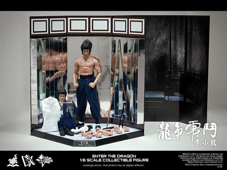 PRE-LOVED - Hot Toys - DX04: Bruce Lee Enter The Dragon + Extra