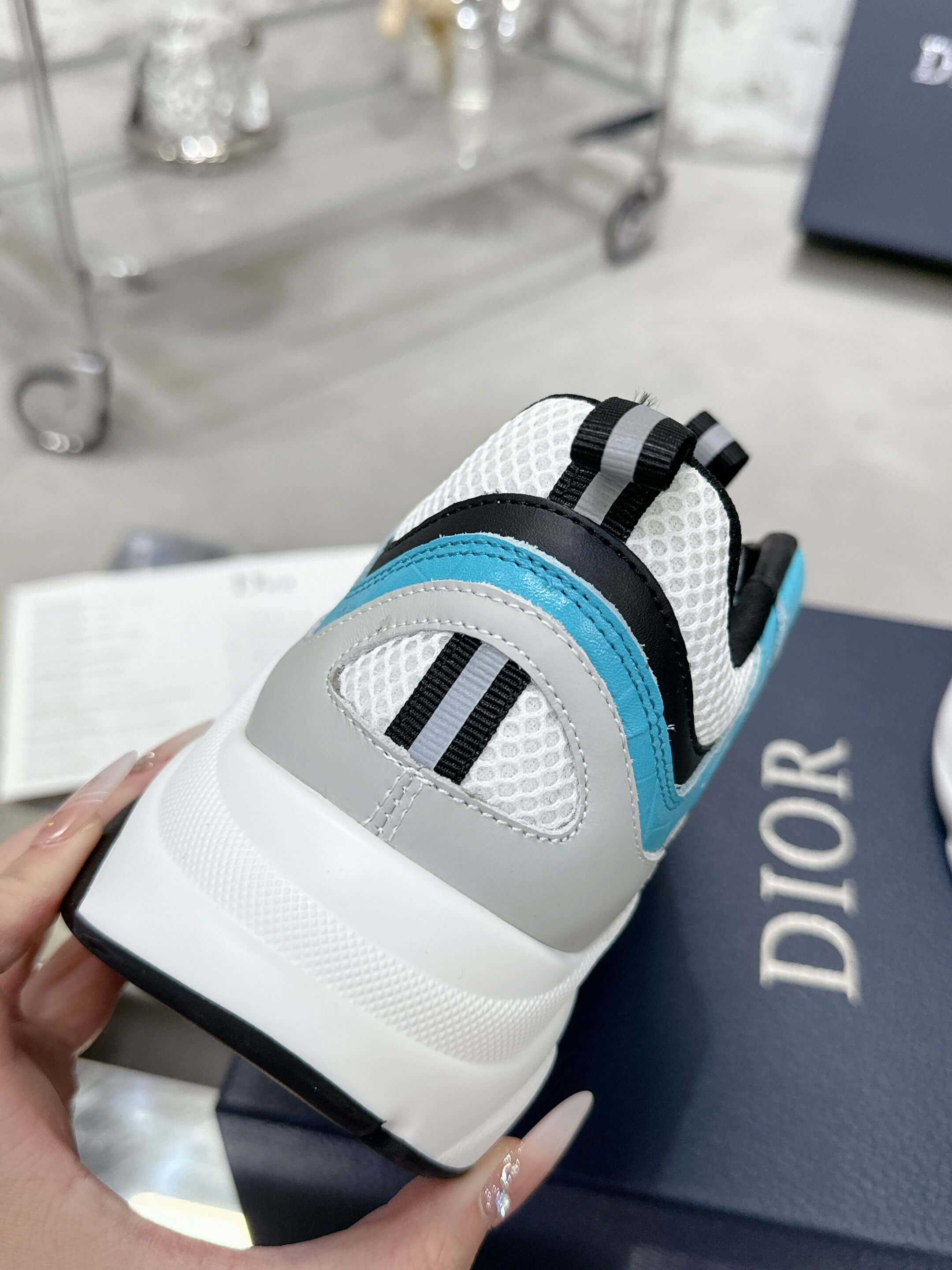 Dior B22 Light Blue Corc Sneaker – HolloMen