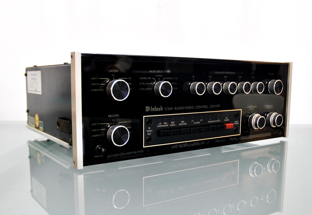 ホーム商会 ｜ オーディオショップ ｜ McIntosh C34V 委託販売品・中古