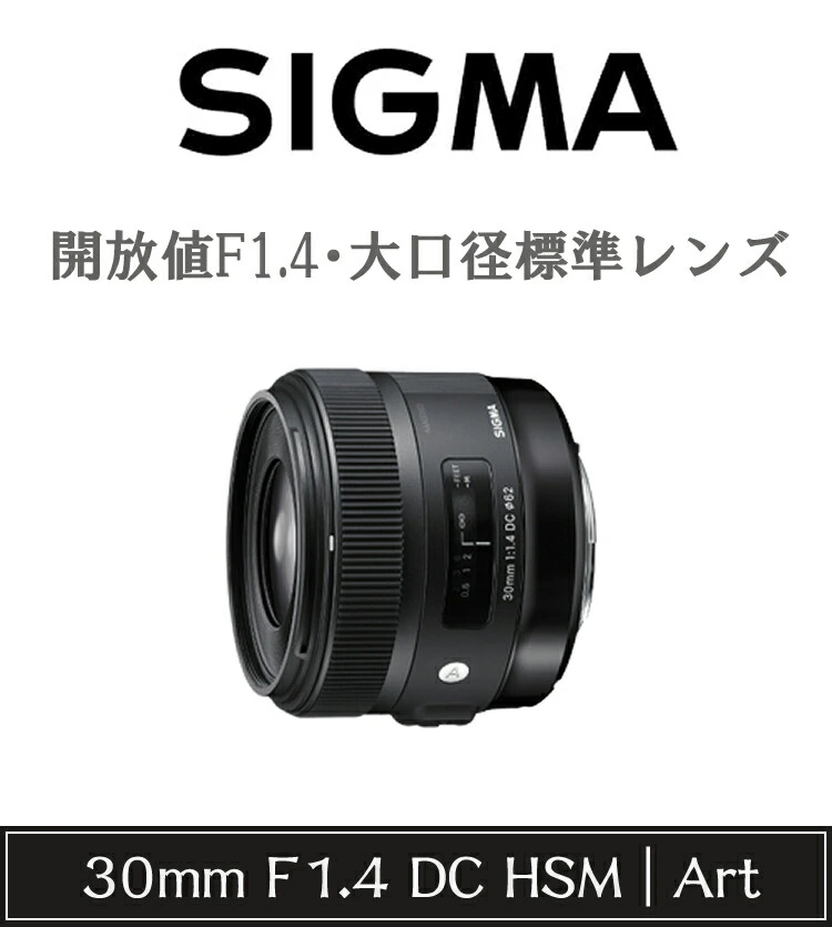 レンズ】シグマ 30mm F1.4 DC HSM（A） ニコンFマウント用 | ホーム