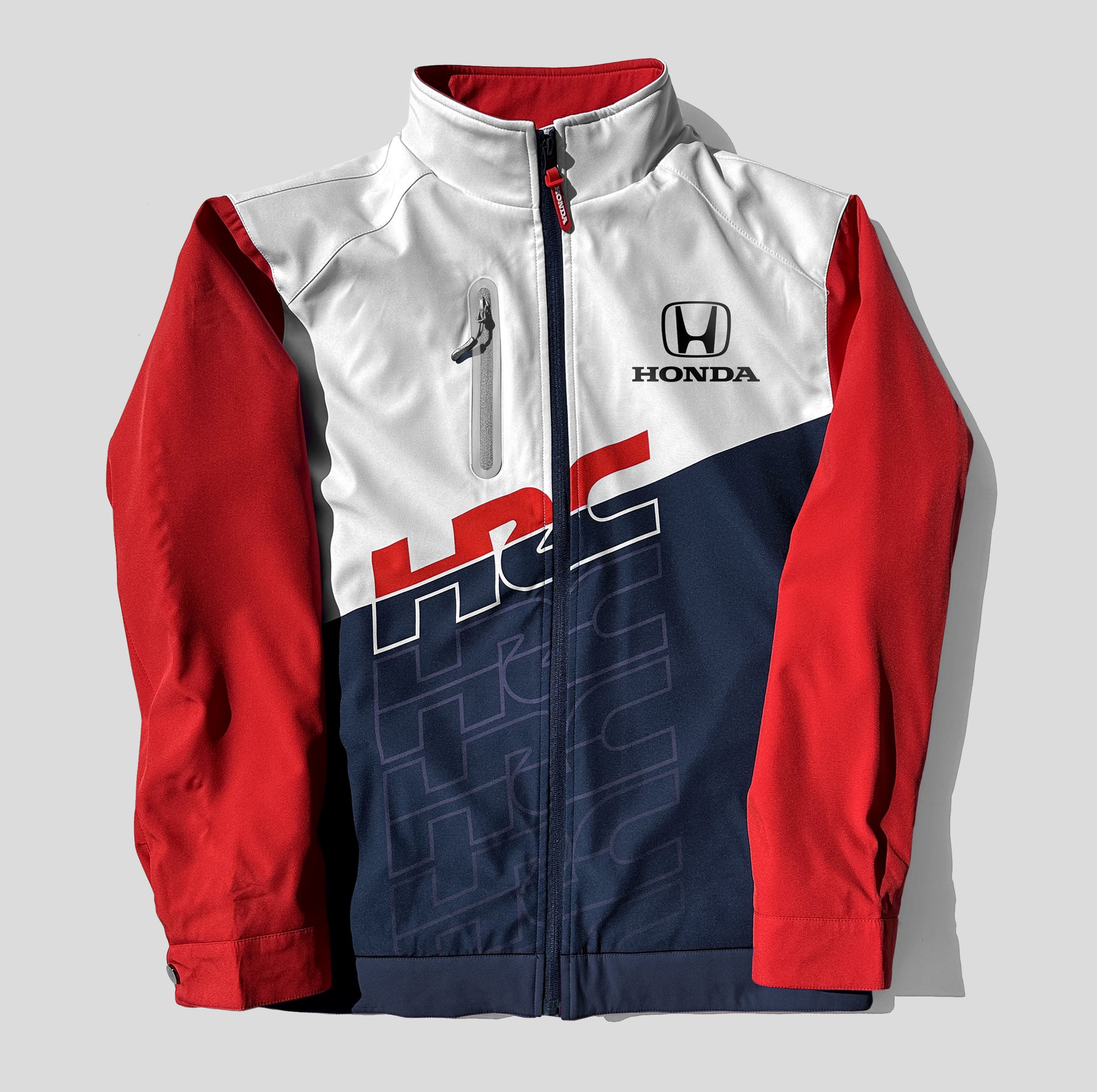 80s HRC HONDA RACING レーシング ナイロン ジャケット L HRC Honda