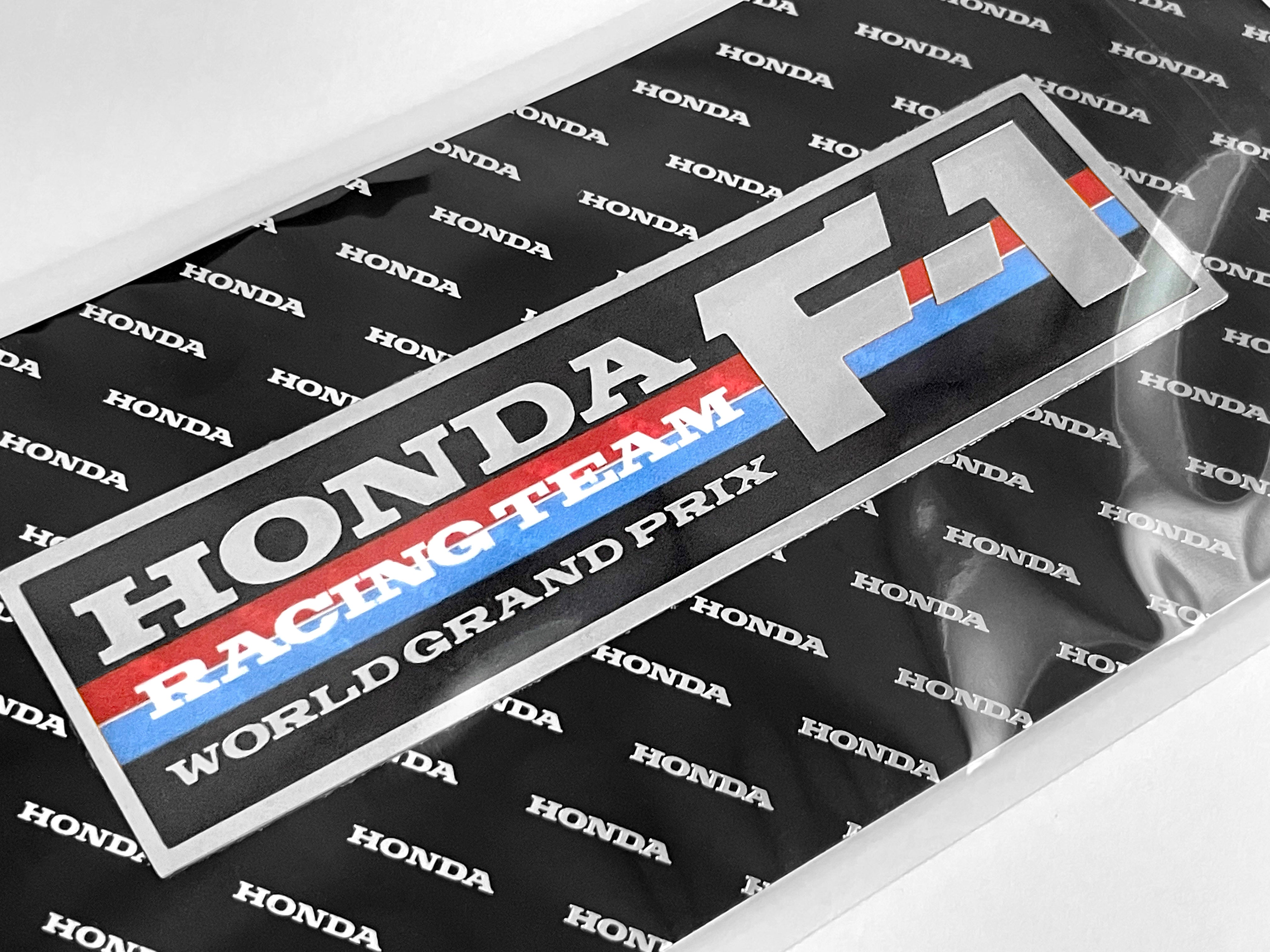 Honda F1 Racing Team Logo Sticker (1983-1988) Silver – Vintage Culture