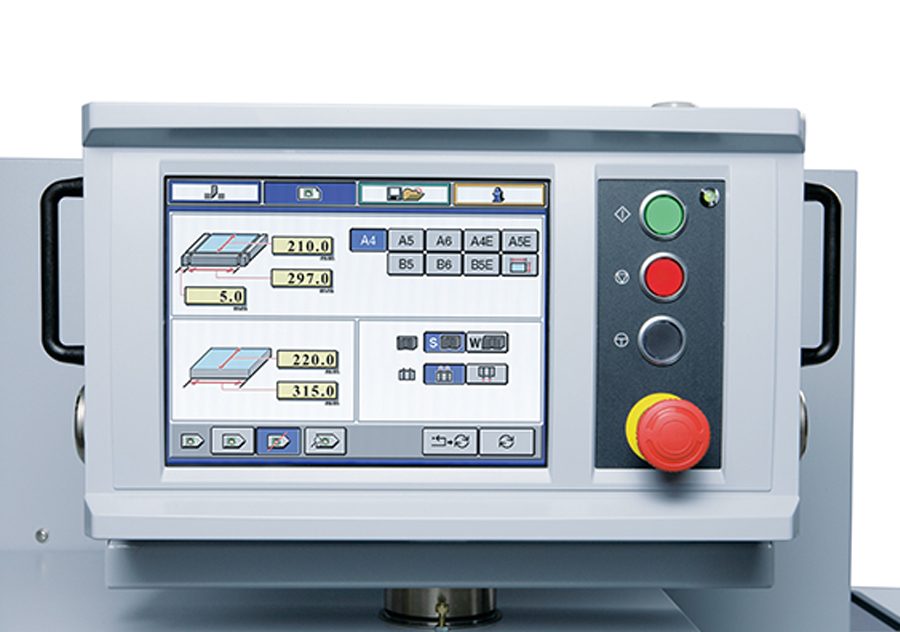 三方断裁機 HT-80｜製品情報｜製本機器関連製品の総合メーカー