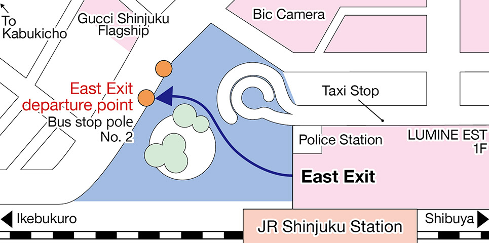 出発場所案内 はとバス外国語ツアー|はとバス公式HP