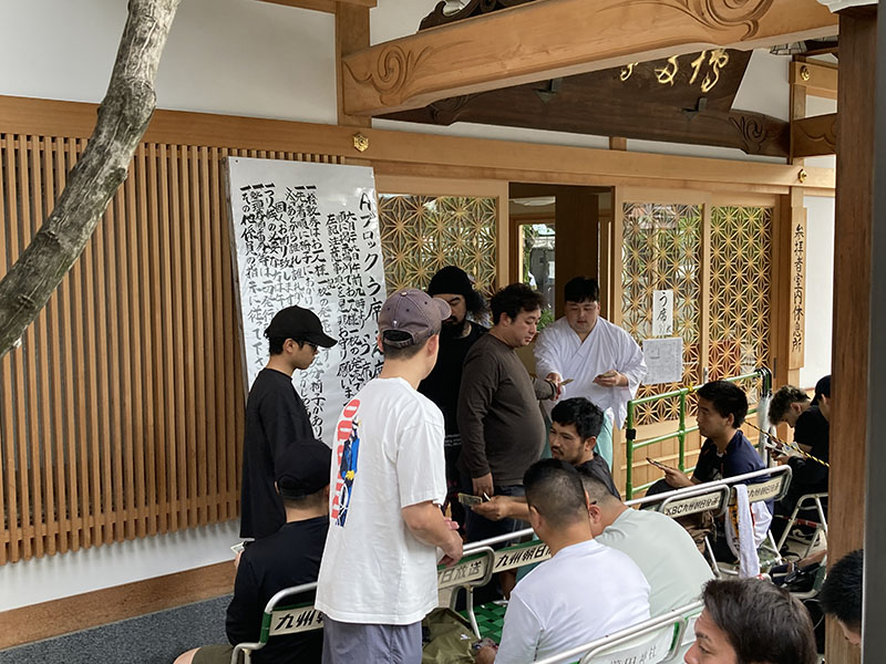 毎年この日恒例の『桟敷席券』が発売されました｜山笠ニュース ｜山笠ナビ