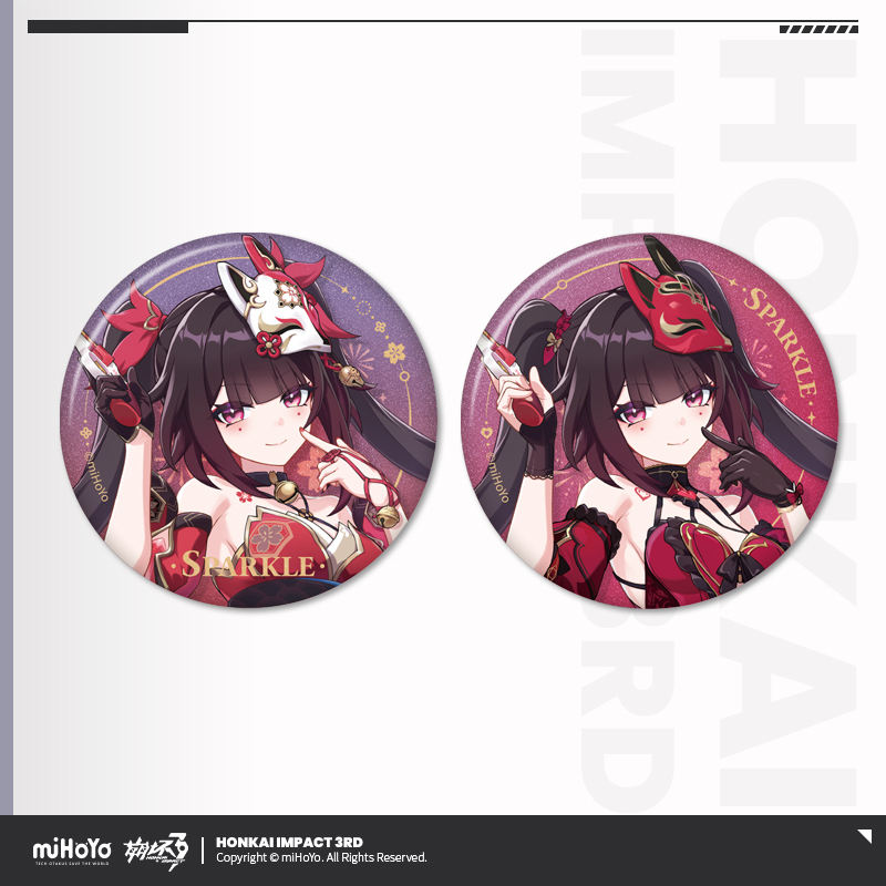 崩壊3rd 花火・千面役者 立ち絵缶バッジセット - HAKUTEA