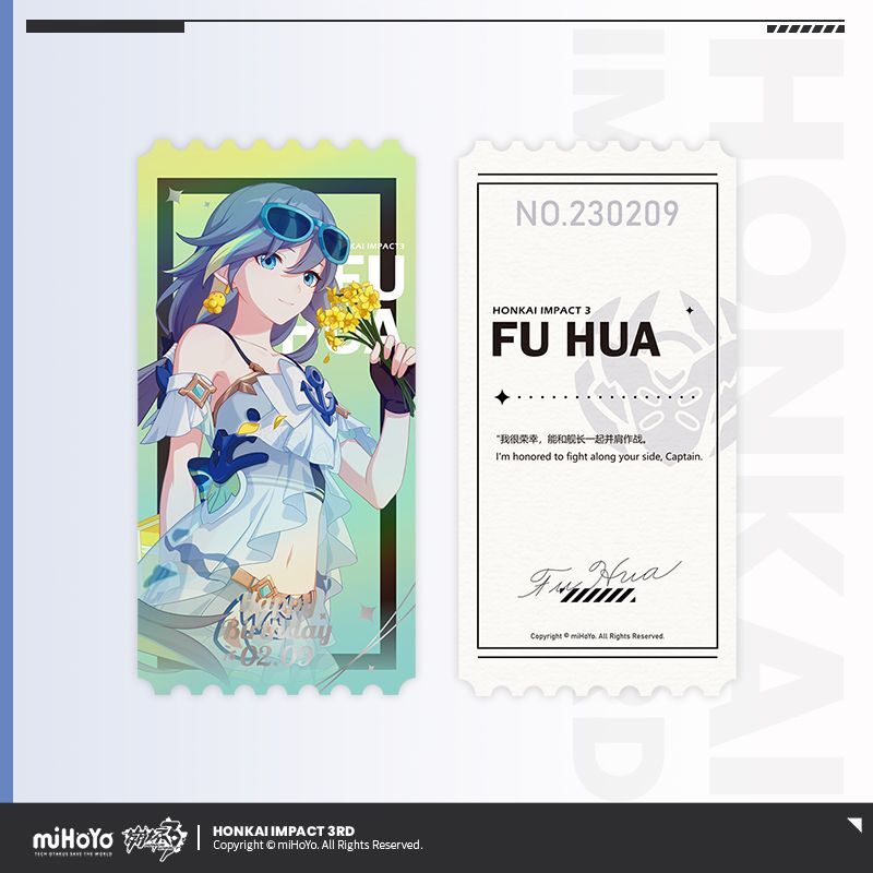3rd 89pt】崩壊3rd フカ 誕生日記念グッズセット2023｜HAKUTEA