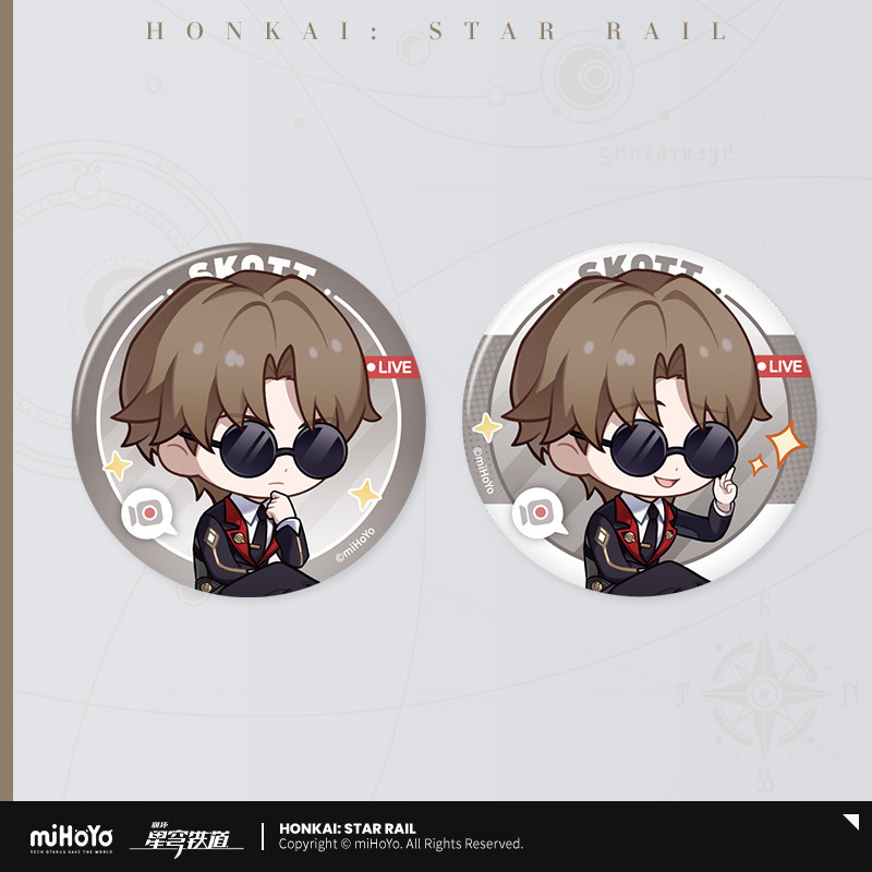 崩壊：スターレイル フク郎のスタジオ 缶バッジセット Vol.3 - HAKUTEA