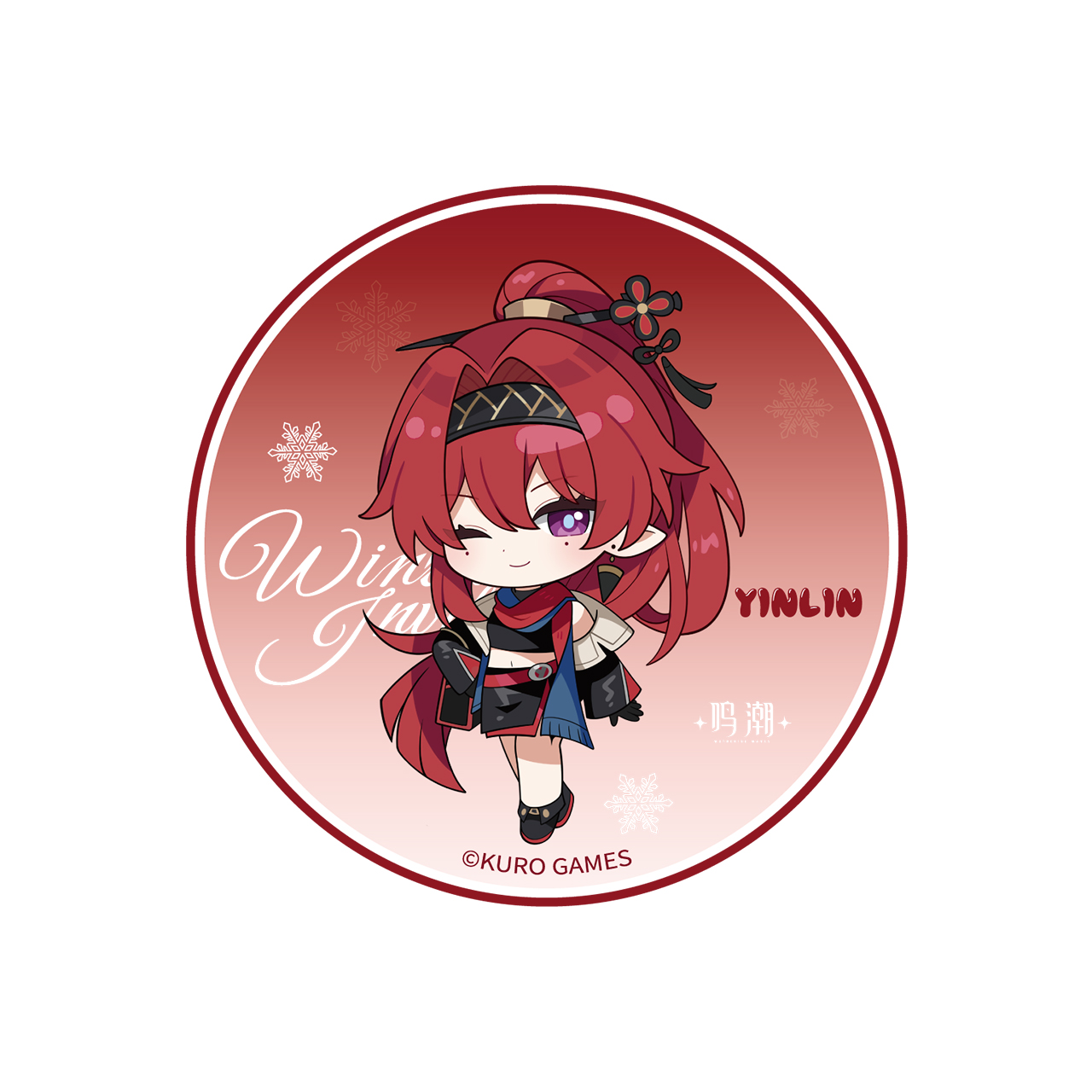 鳴潮 冬のお誘い ちびキャラアクリルコースター - HAKUTEA