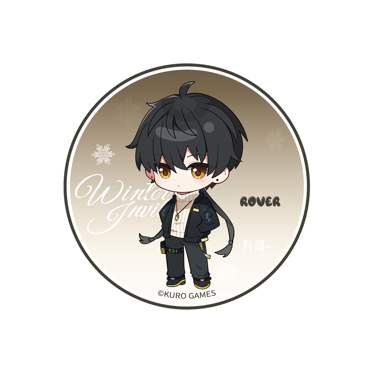 鳴潮 冬のお誘い ちびキャラアクリルコースター - HAKUTEA