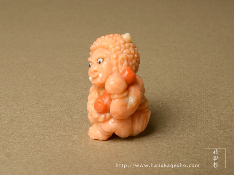 珊瑚鬼 ｜ 新作紹介 ｜ 森謙次 根付彫刻展～桃源郷～