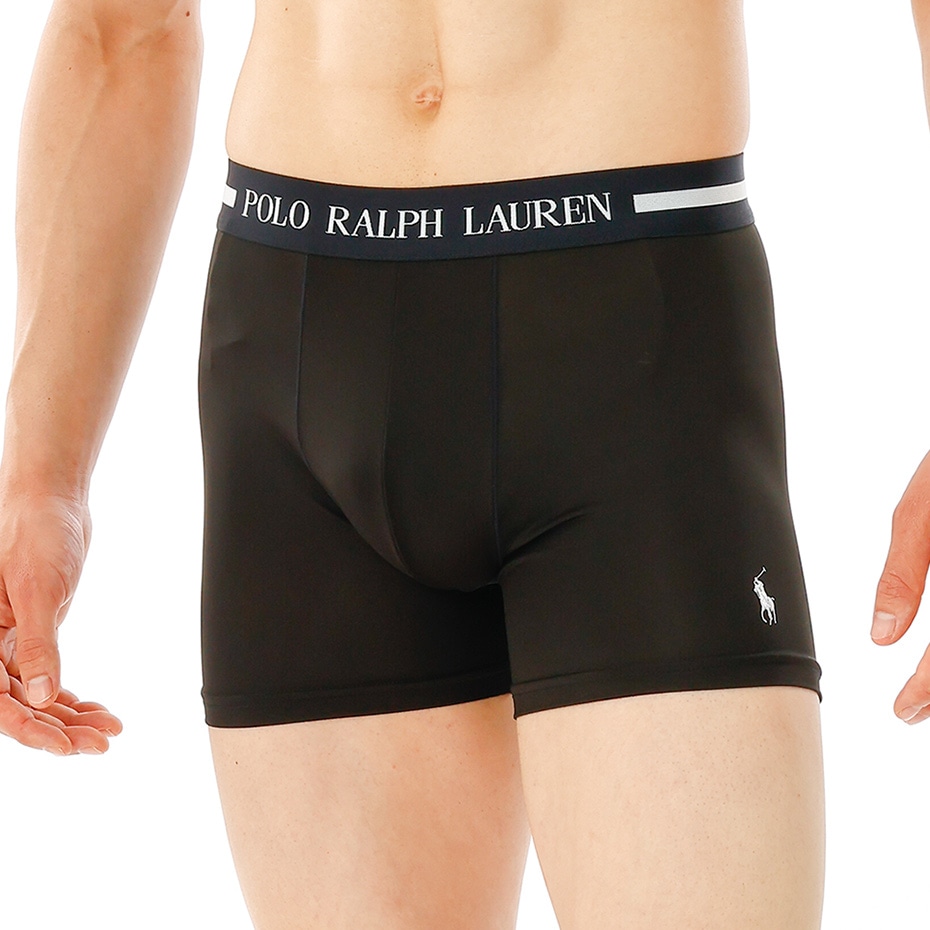 1P ボクサーブリーフ ブラック | ポロ ラルフ ローレン メンズアンダー