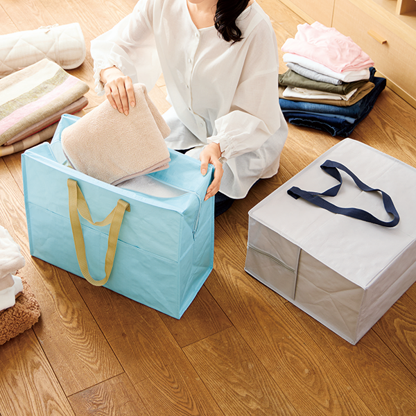 収納・保管にも！2WAYボックスバッグ【最安値327円】｜ノベルティ