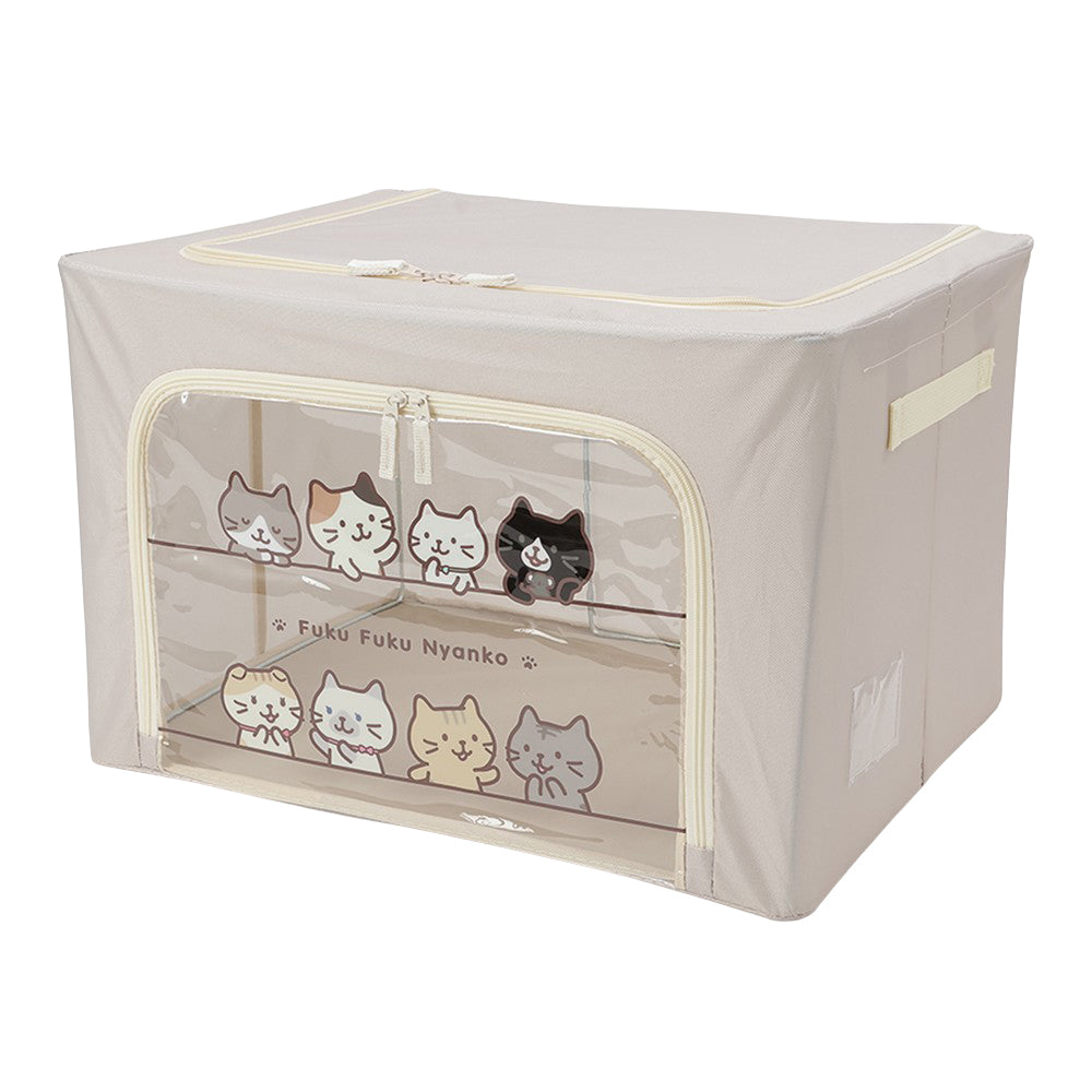 ふくふくにゃんこ 窓付き収納ボックス② – HAPiNS online shop