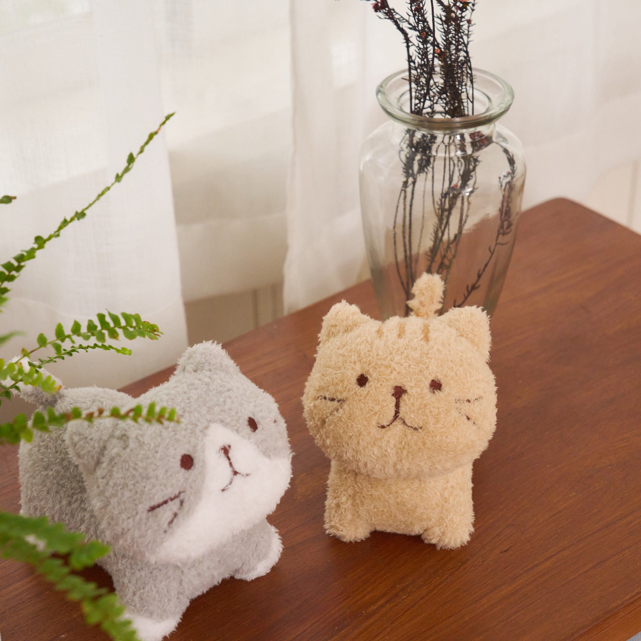 ふくふくにゃんこ みつめてマスコット（ミケランジェロ・チャチャ丸