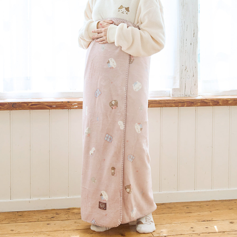 ふくふくにゃんこ フランネルブランケットL – HAPiNS online shop
