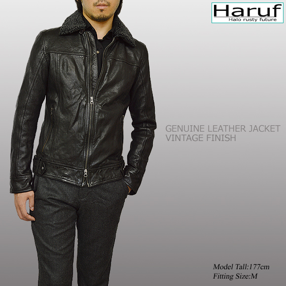 レザージャケット 革ジャン ライダースジャケット メンズ 本革