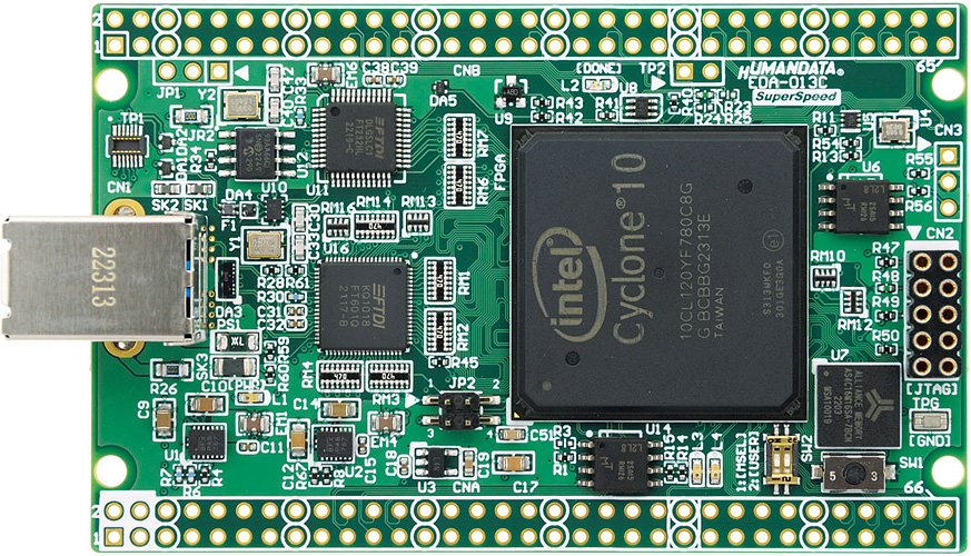 EDA-013] USB3.0対応 Cyclone 10 LP USB-FPGAボード