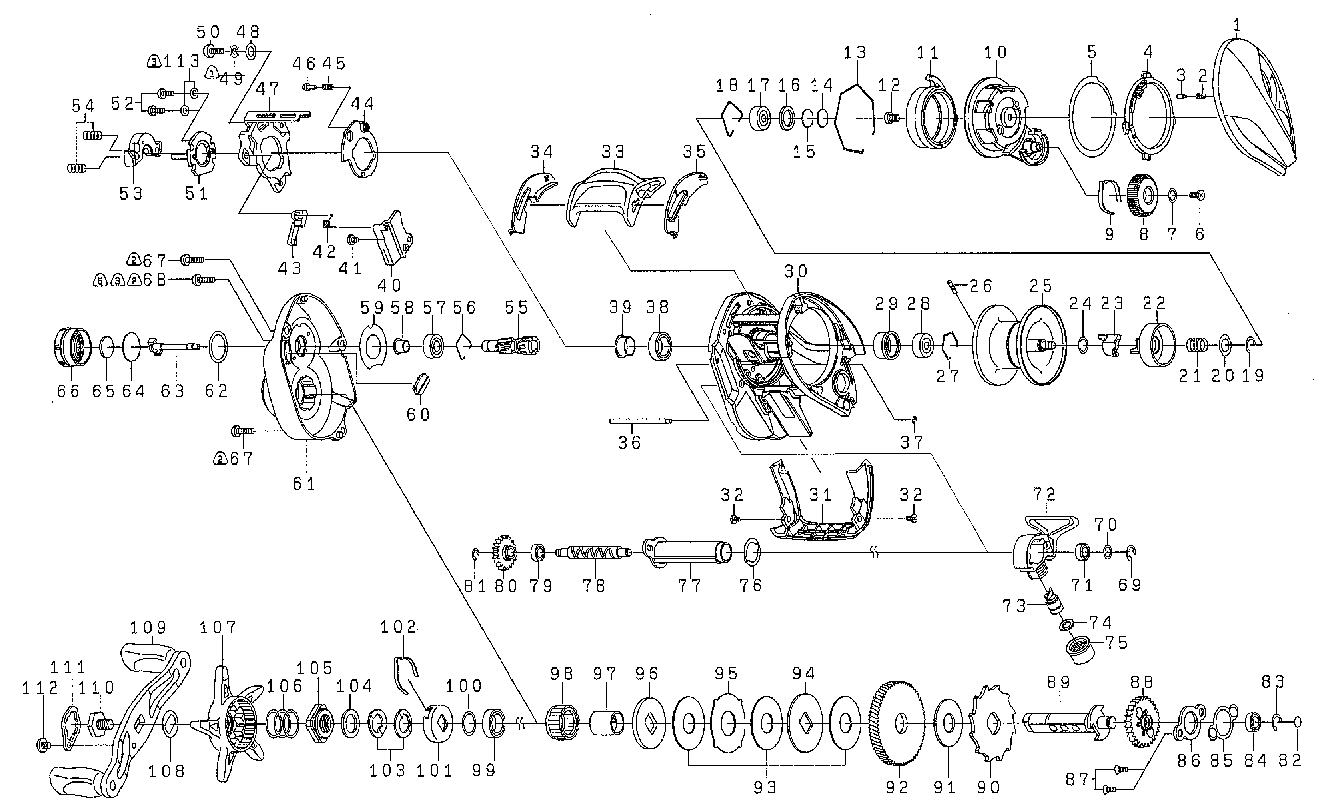 ダイワ純正お取り寄せパーツ：納期1ヶ月】スティーズ SV TW 1016SV-HL